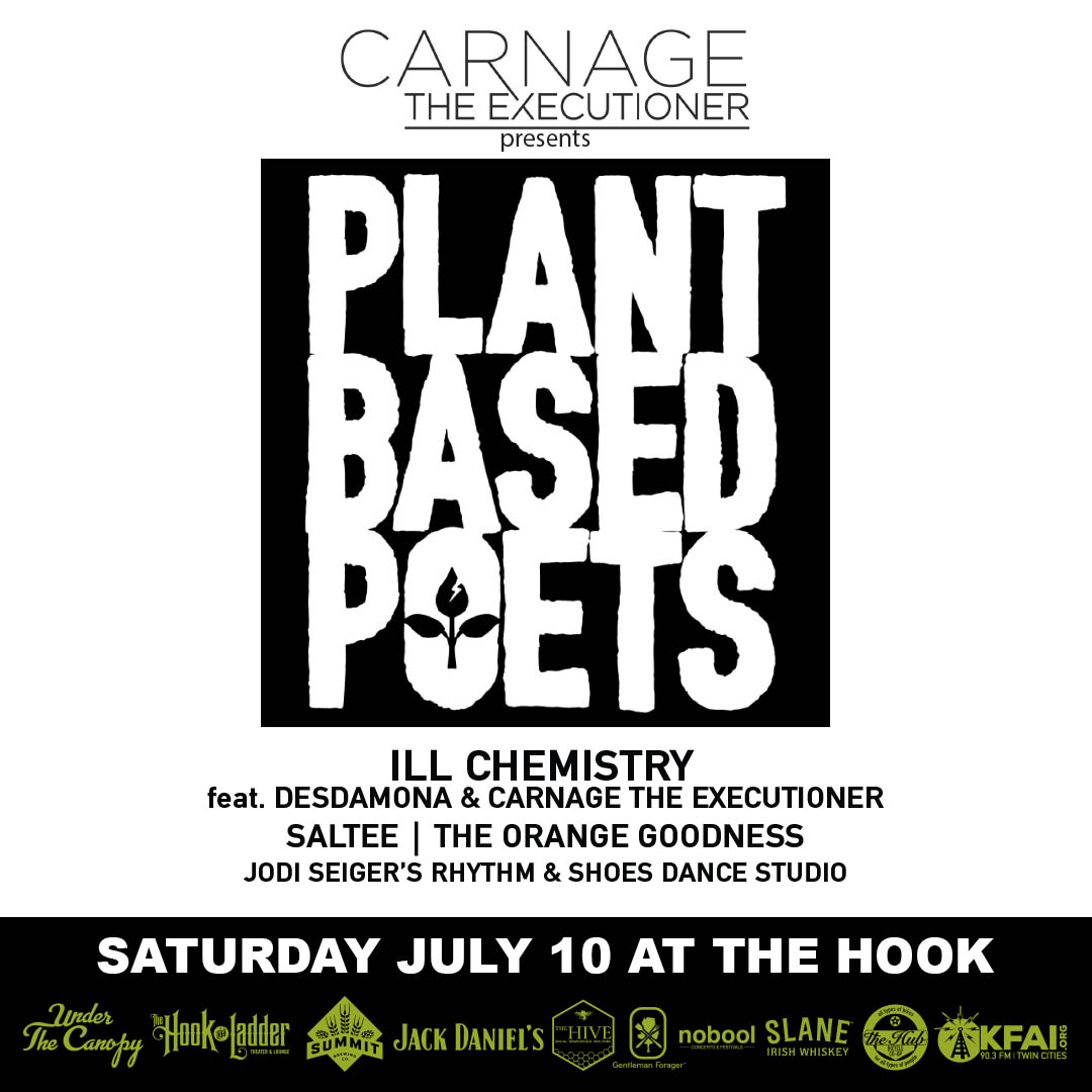 The Plant Based Poets Show at the Hook and Ladder Features Improvised, Cutting Edge Music