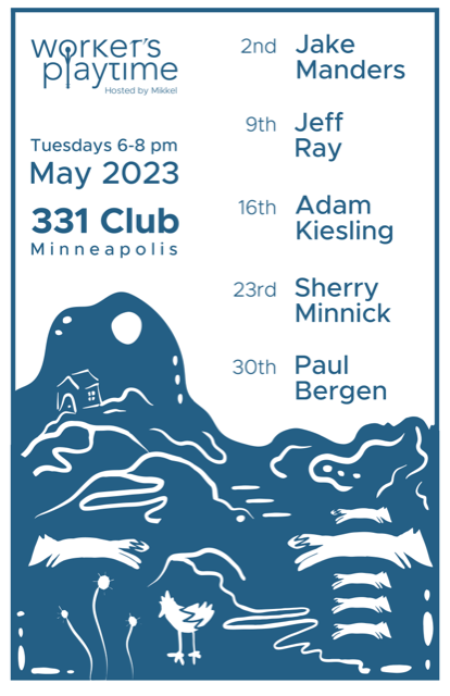 Sherry Minnick Sings with Mikkel Beckmen’s Percussion Thursday Night at the 331 Club in Northeast Minneapolis