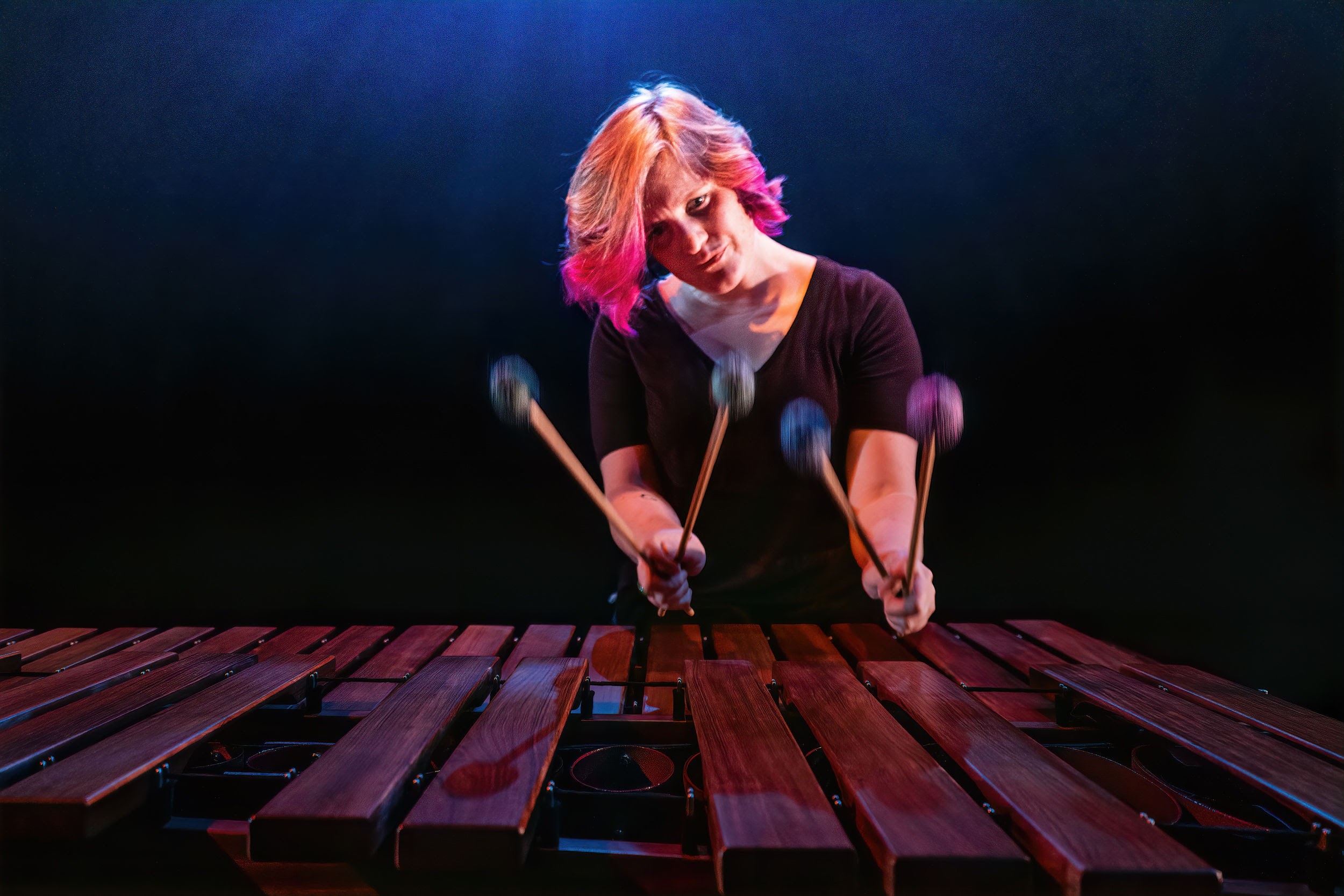 "When Everybody Does Well, Everybody Does Well" - Jenny Klukken brings a Winning Attitude and a Huge Marimba to Crooners