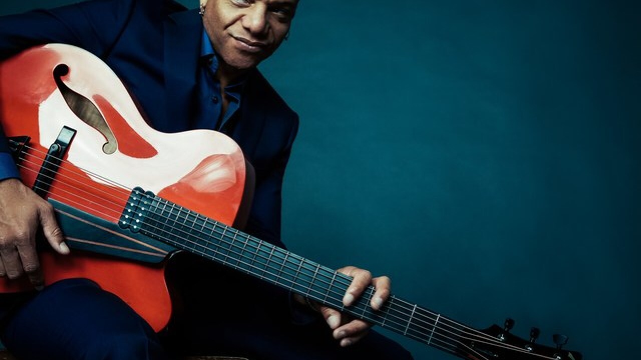 Mark Whitfield Prepares for His Show at the Lakeside Guitar Festival