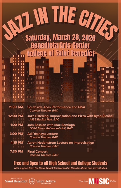 Jazz in the Cities Festival provides Pathways into Enjoying and Understanding Jazz March 28 Jazz in the Cities Festival provides Pathways into Enjoying and Understanding Jazz March 28